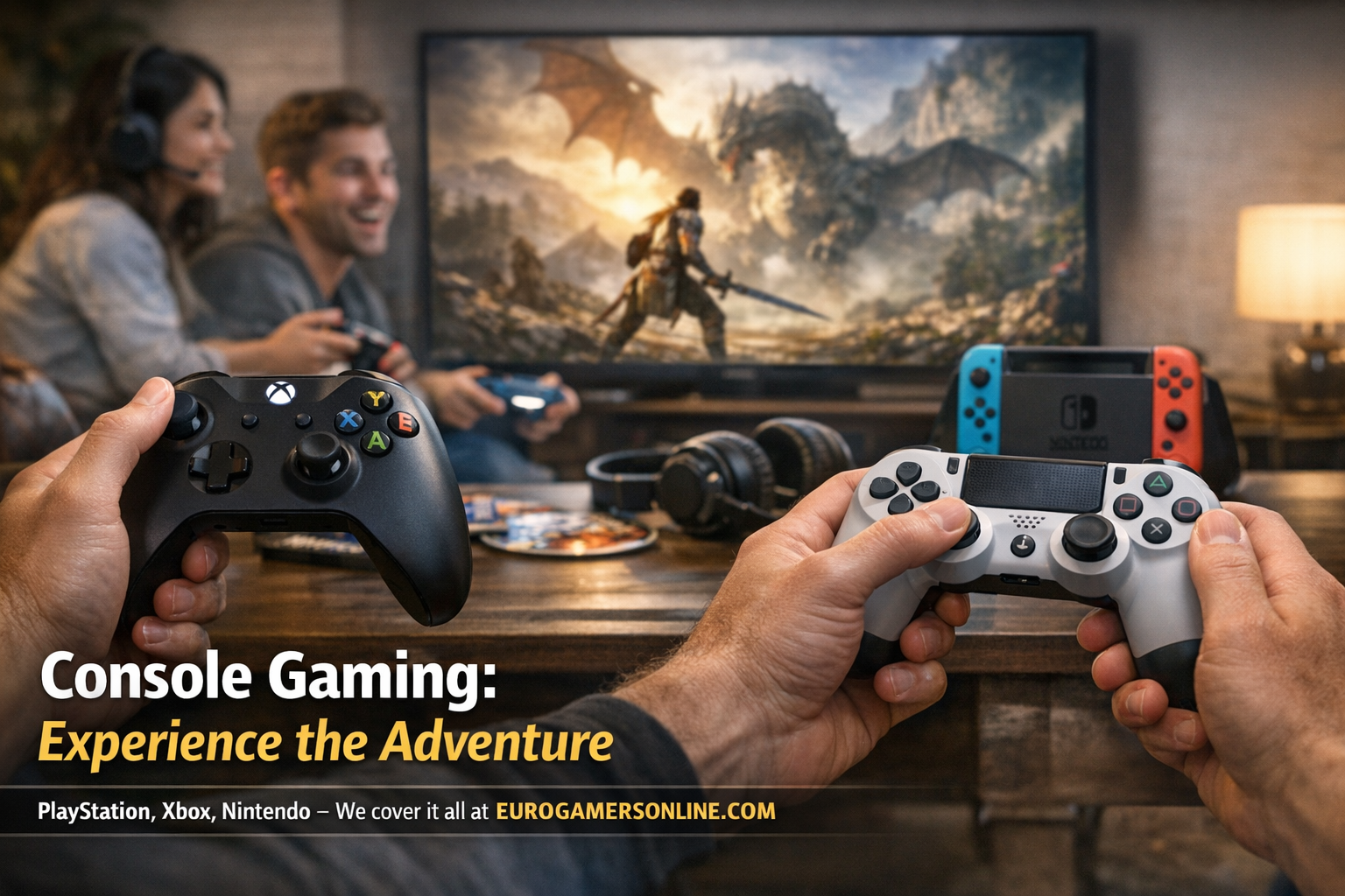 Premium Console Gaming Setup