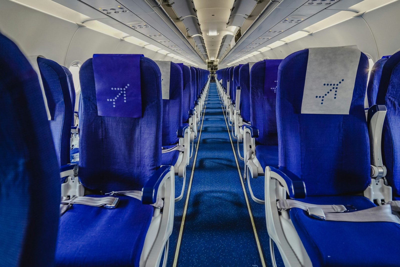 Airplane cabin seats