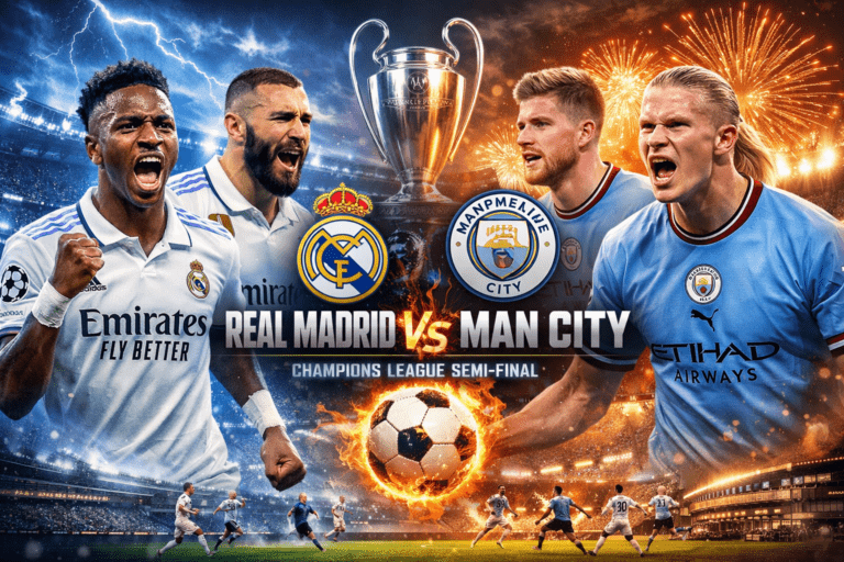 Real Madrid vs Man City