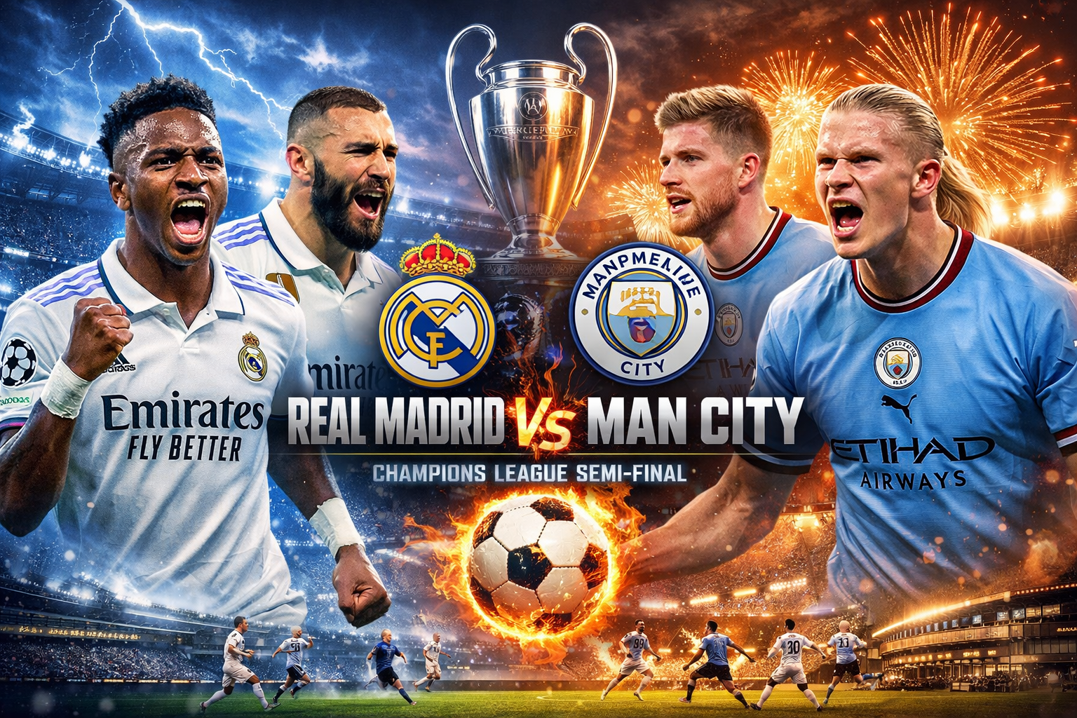 Real Madrid vs Man City