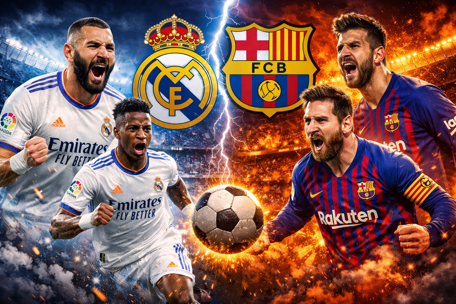 Real Madrid vs Barcelona