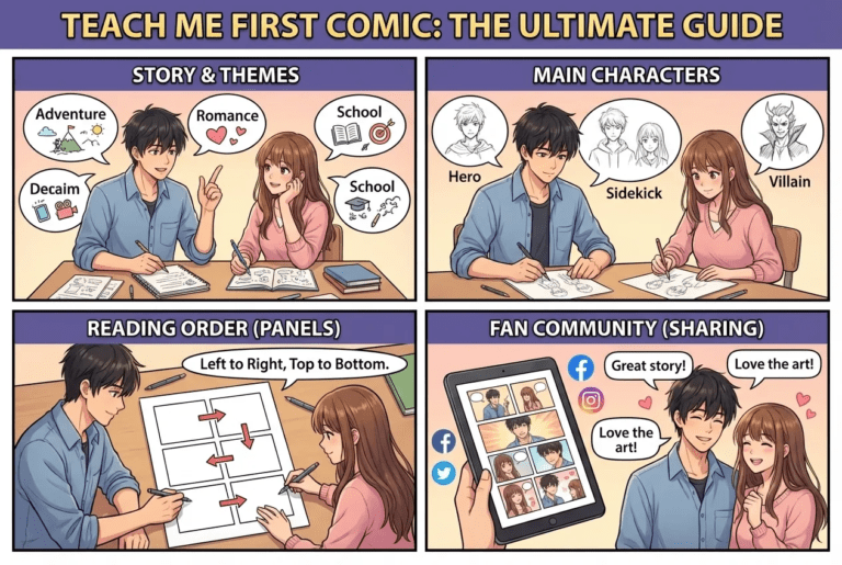 Teach me first comic
