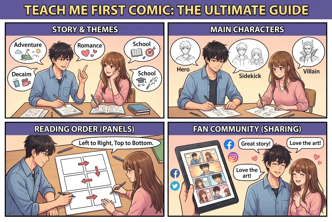 Teach me first comic