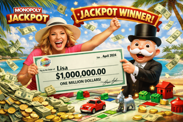 Florida Woman Wins Monopoly Lottery
