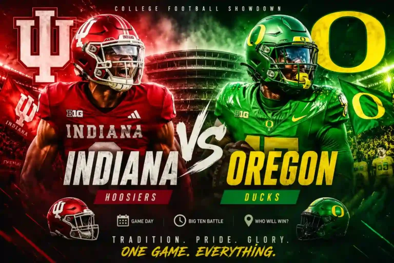 Indiana vs Oregon