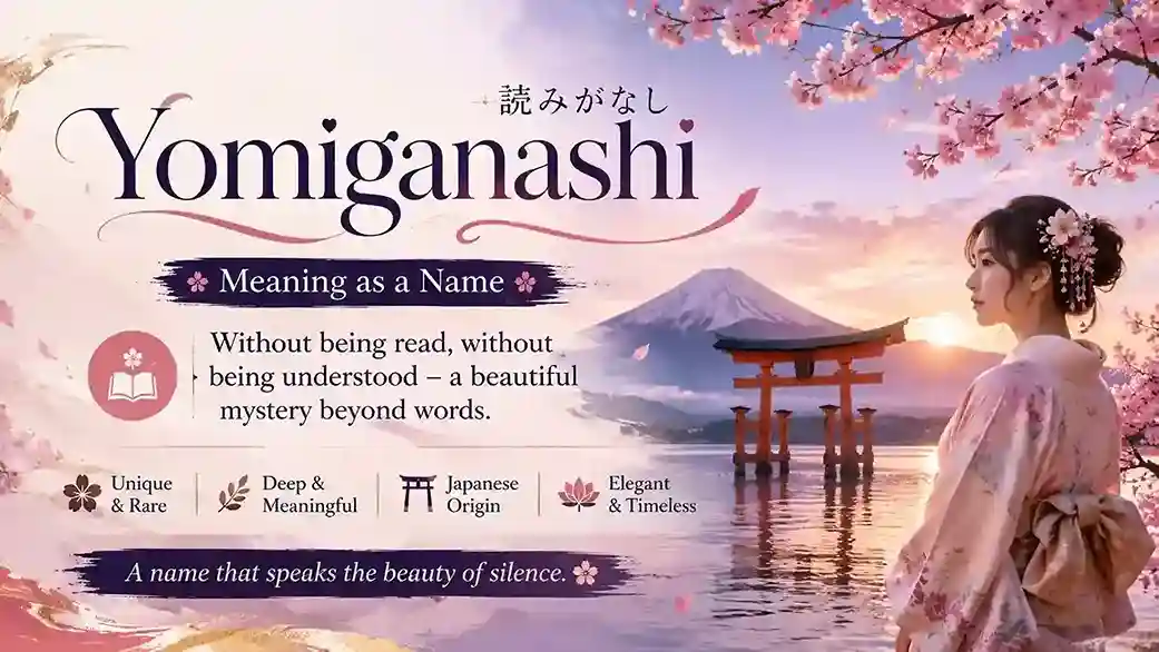 Yomiganashi Meaning