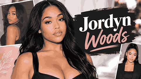 Jordyn Woods portrait and celebrity feature image